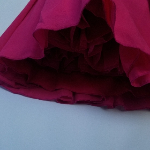 NWT TFNC London Minnie Strapless Hot Pink Dress Size Medium - Picture 6 of 12